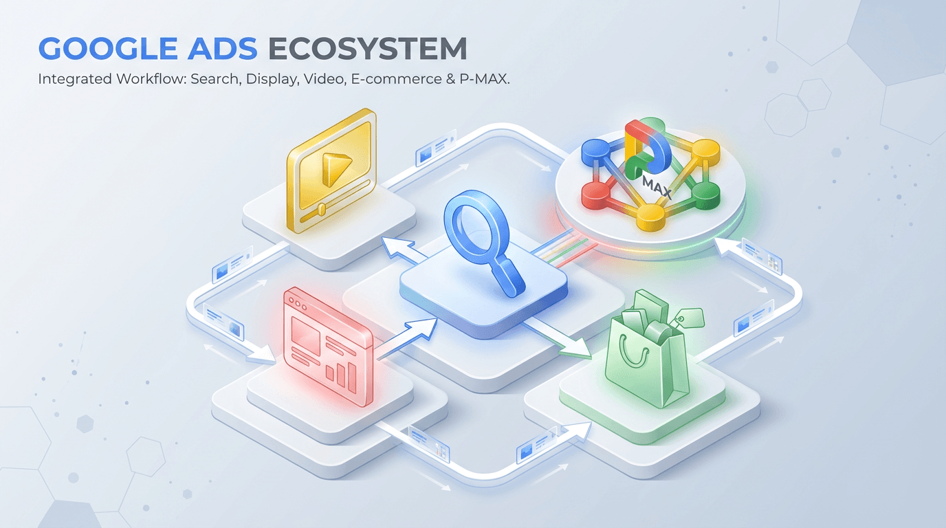 Google広告の種類一覧｜検索・ディスプレイ・動画の違いと使い分け
