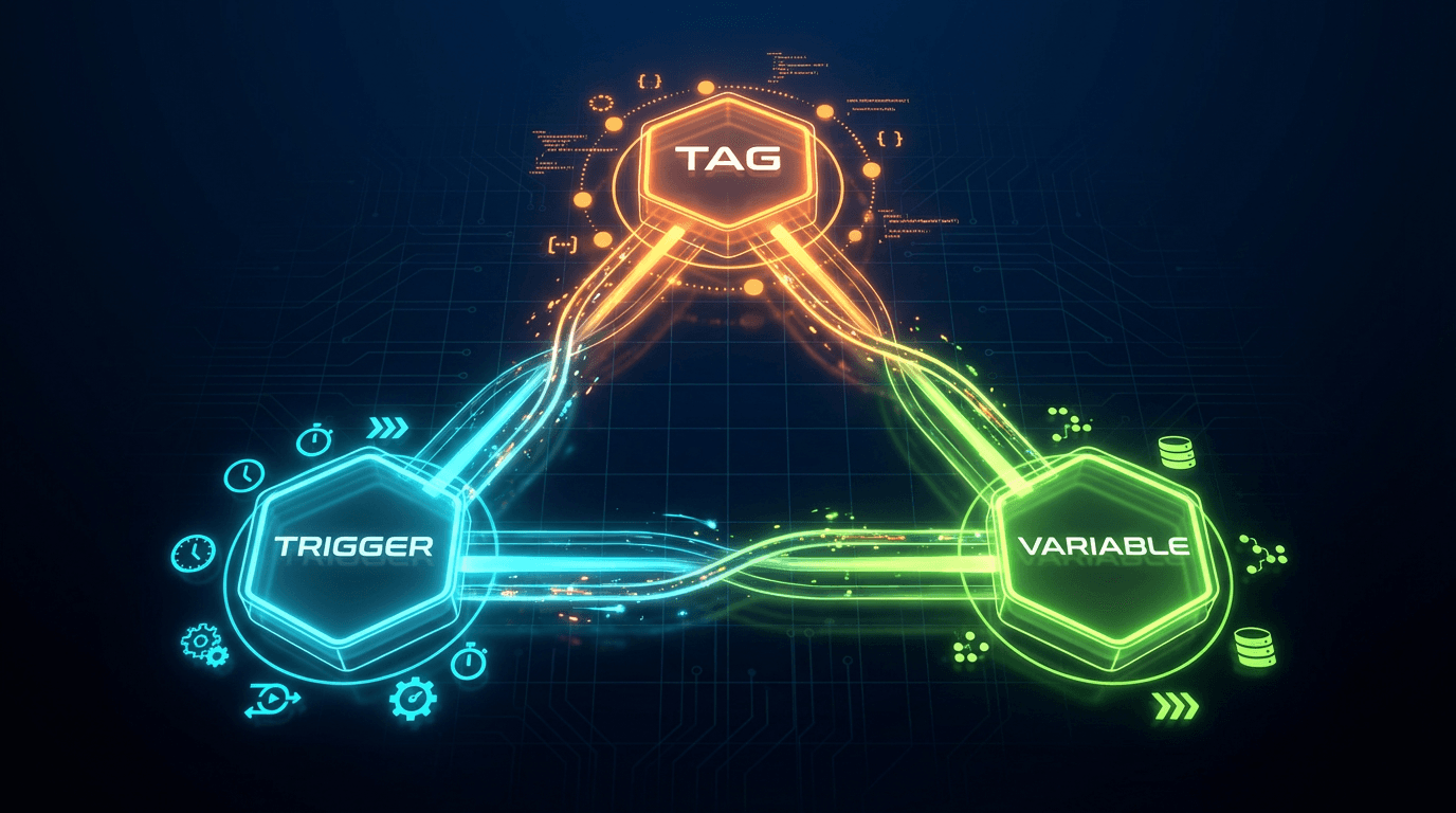 GTMのタグ・トリガー・変数とは？基本概念を初心者向けに解説
