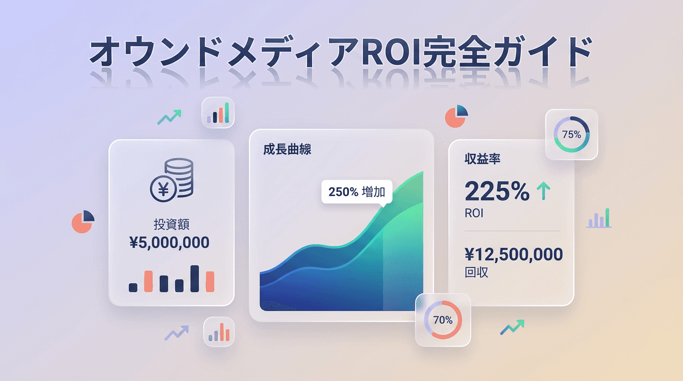 オウンドメディアの費用対効果｜ROIの計算方法と成功のポイント