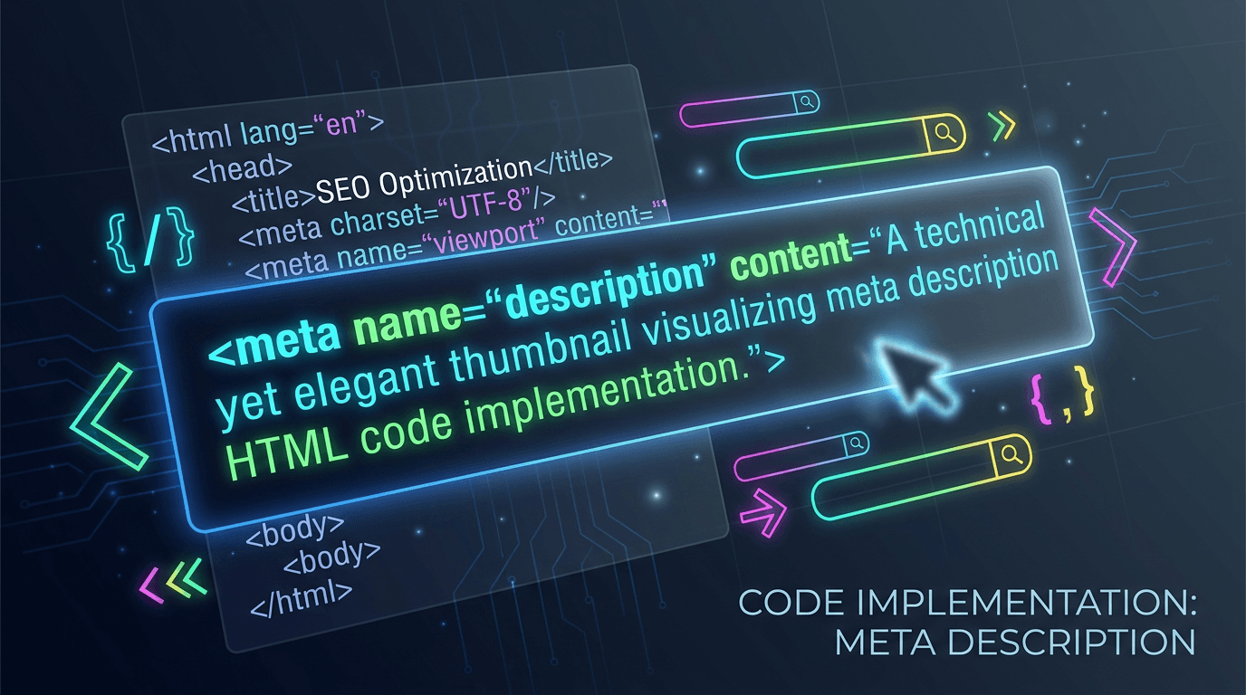 meta descriptionとは?意味・読み方・使われ方をわかりやすく解説